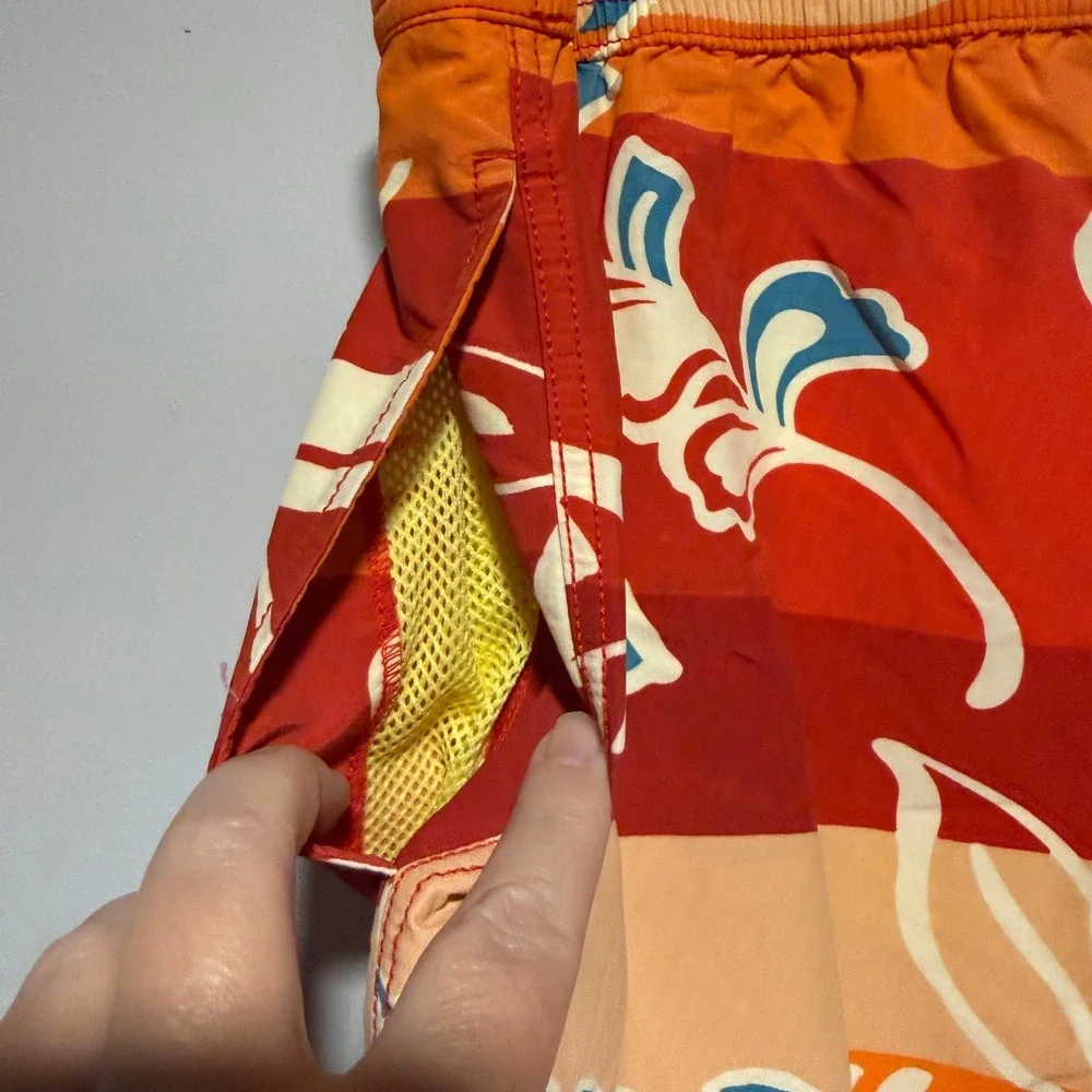Tommy Bahama Mens Tropical Island Swim Trunks Lined XL Quick Dry Vacation Beach